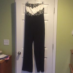 NY&C Strapless Jumpsuit